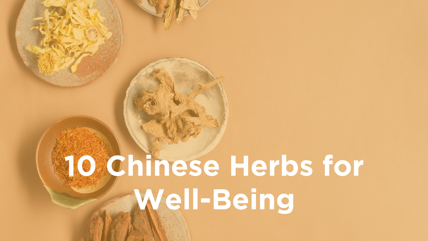 Top 10 Chinese Herbs for Wellness