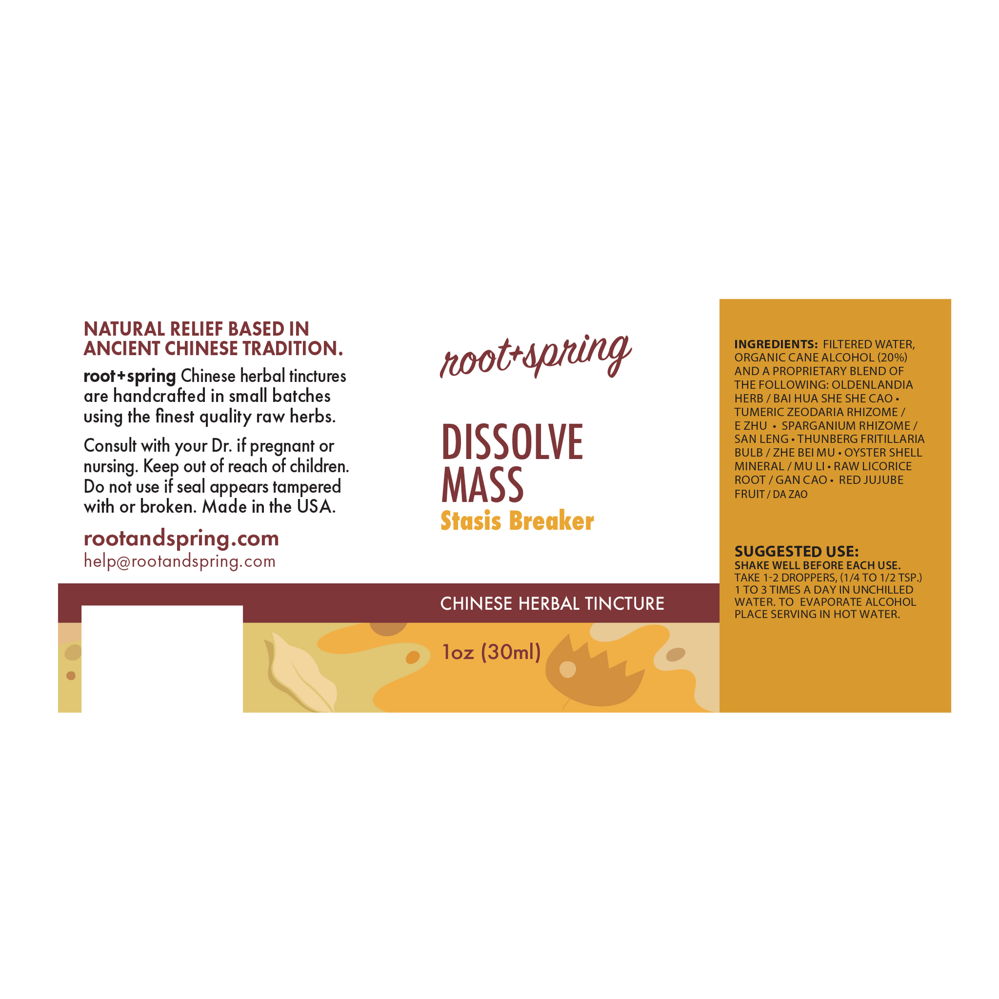 image of the label of Dissolve Mass Statis Breaker
