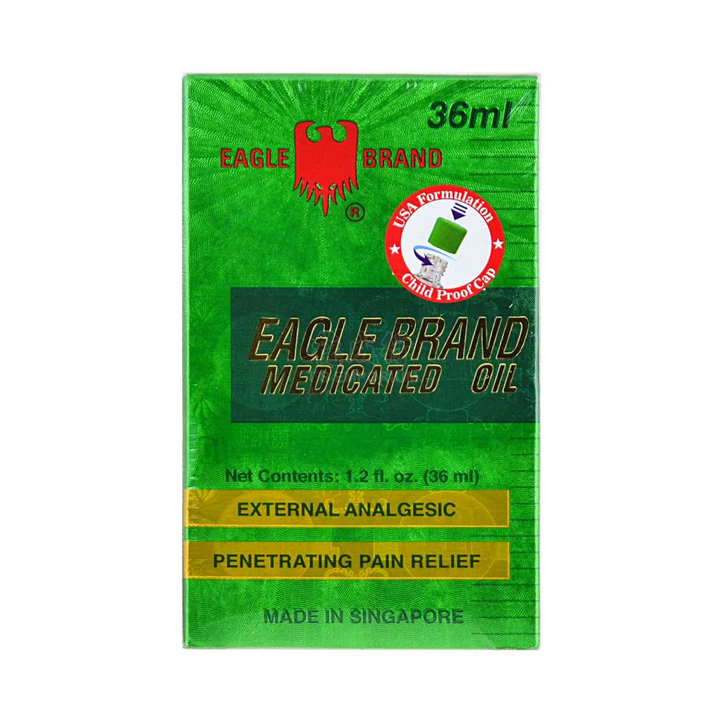 image of Eagle Brand Medicated Green Oil for Penetrating Pain Relief