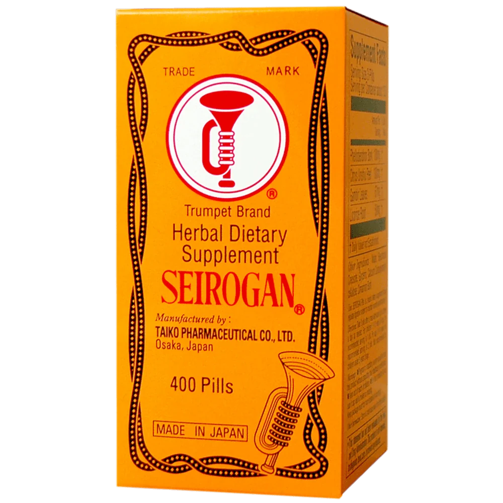 image of Trumpet Brand Seirogan Herbal Stomach Supplement