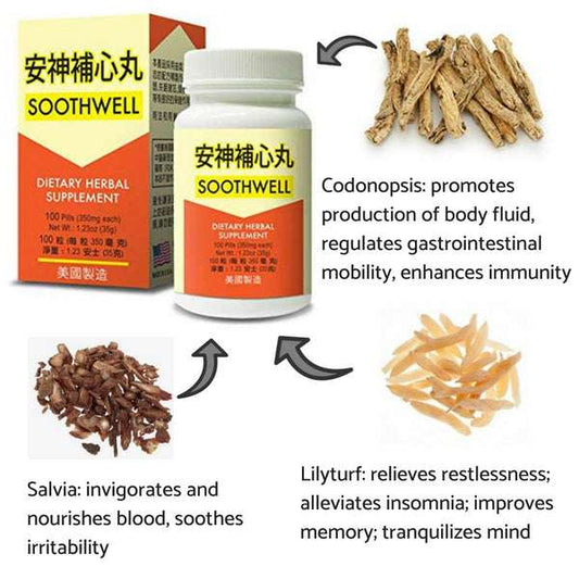 ingredients of Soothwell (An Shen Bu Xin Wan) | by Lao Wei