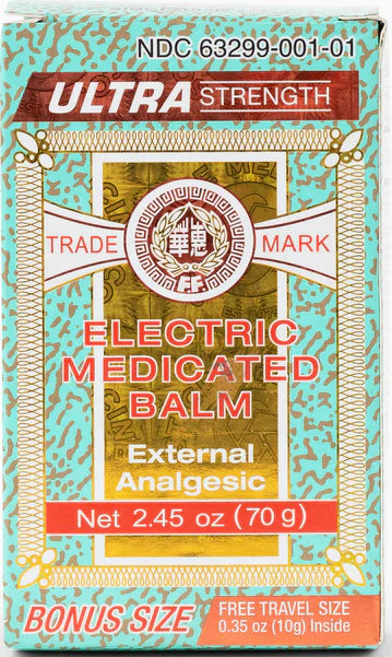 image of Ultra Strength Electric Medicated Balm - by Fei Fah