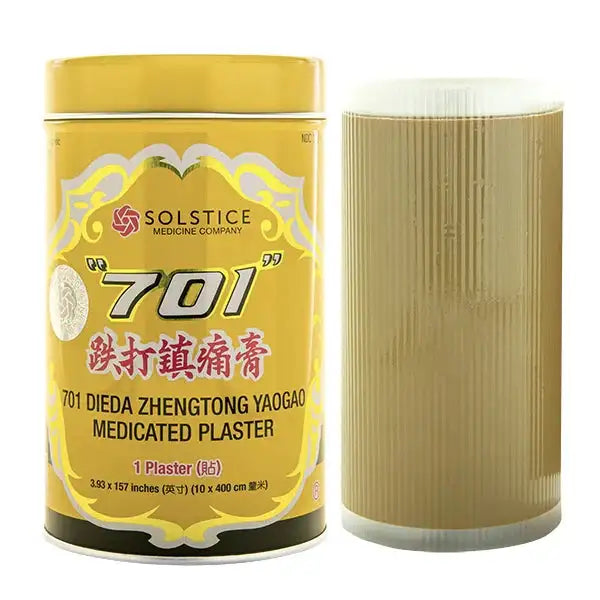 Image of 701 Dieda Zhengtong Yaogao Medicated Plaster (Roll) by Solstice Medicine Company.