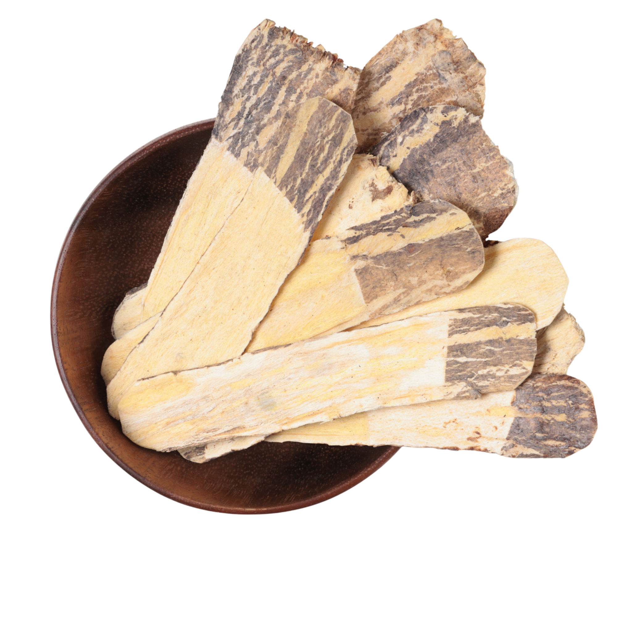 Image for root + spring's premium raw herb astragalus or huang qi out of the bag.
