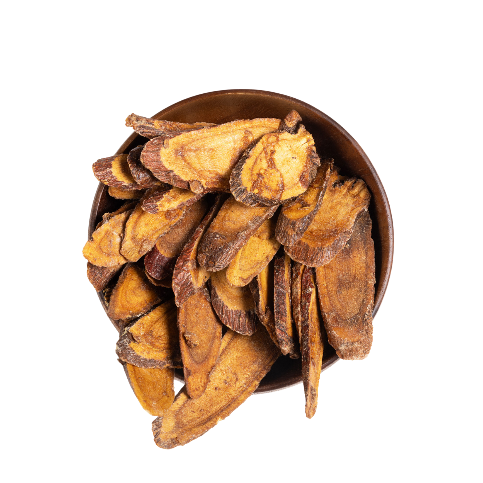 Image for root + spring's premium raw herb candied licorice (honey fried licorice) or zhi gan cao out of the bag