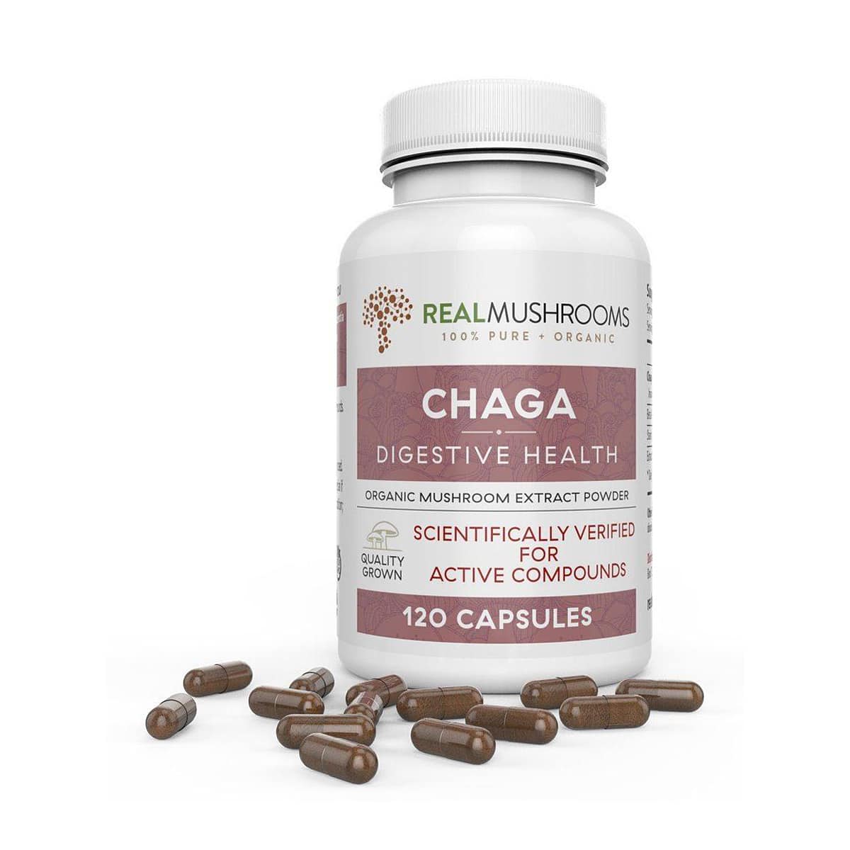 image of Organic Siberian Chaga Extract Capsules