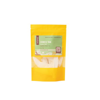 Image of root + spring's premium raw herb chinese yam or han yao.