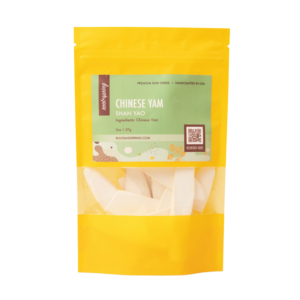 Image of root + spring's premium raw herb chinese yam or han yao.