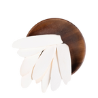 Image of root + spring's premium raw herb chinese yam or han yao out of the bag.