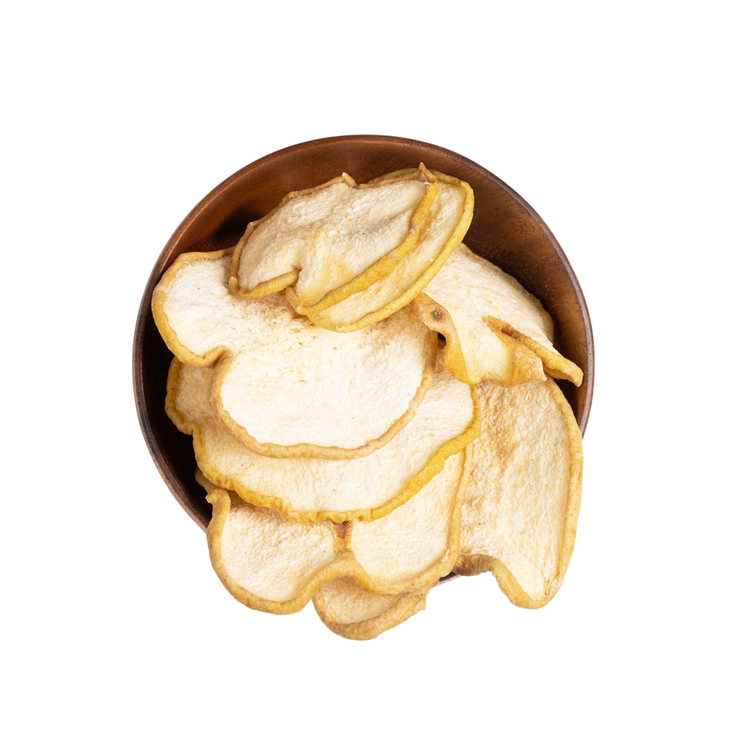 Image for root + spring's premium raw herb dried asian pear or xueli li gan out of the bag