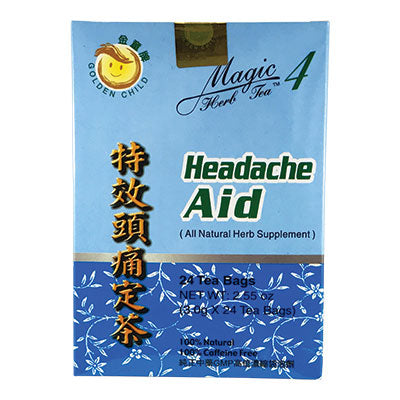 Headaches | Magic 4 Headache Aid Herbal Tea | rootandspring.com