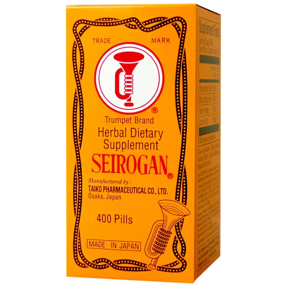 image of Trumpet Brand Seirogan Herbal Stomach Supplement