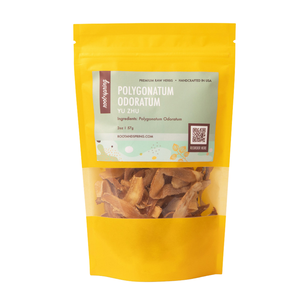 Image of root + spring's premium raw herb polygonatum odoratum or yu zhu