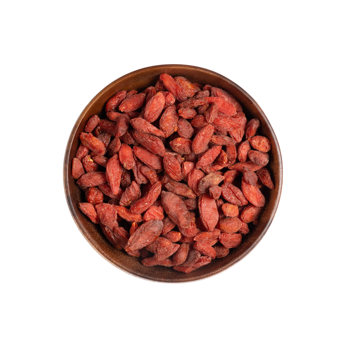 Image for root + spring's remium raw herb goji berry (wolfberry) or gou qi zi out of the bag.