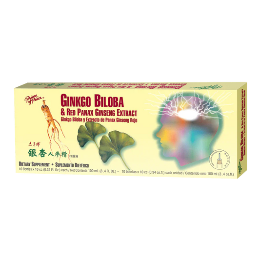 Ginkgo Biloba & Red Panex Ginseng Essence Extract