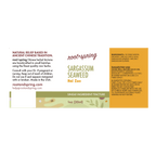 Label with Ingredients, Suggested Use, and Precautions for root + spring Dissolve Mass Stasis Breaker Chinese herbal tincture.