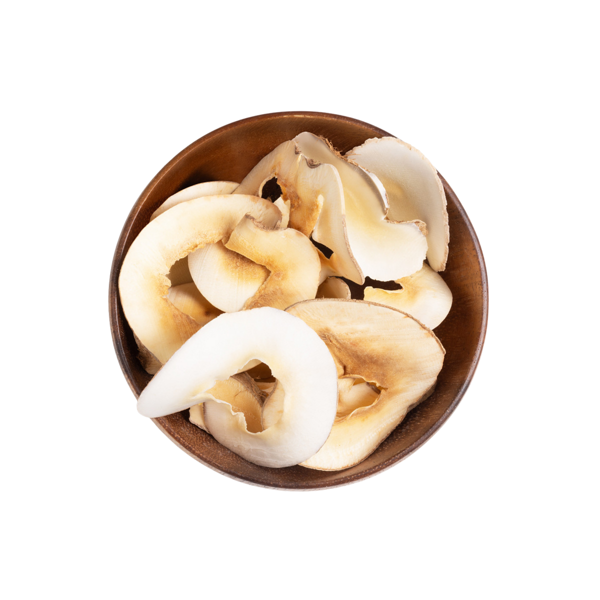 Image for root + spring's premium raw herb sea coconut or hai di ye out of the bag.
