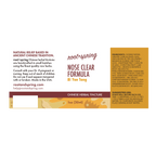 label of Nose Clear Formula (Bi Yan Tang) | Herbal Tincture