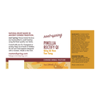 Label for Pinellia Rectify Qi (Qing Qi Hua Tan Tang) - Herbal Tincture by root + spring