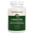 images of Turkey Tail Immune Support organic mushroom extract powder by Real mushrooms