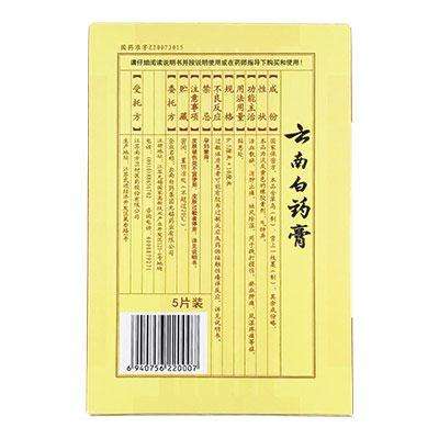 label of Injury Aid | Yunnan Baiyao Plasters | rootandspring.com