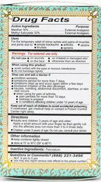 label of Ultra Strength Electric Medicated Balm - by Fei Fah